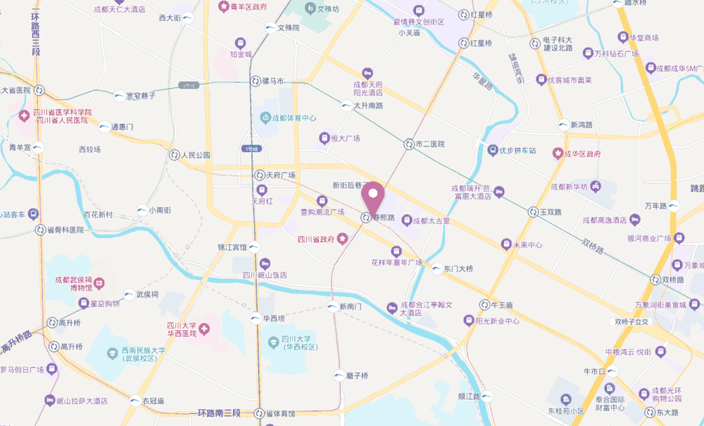 银石广场位置地图